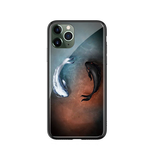 Painted Leather Case Phone Case - MyStylz
