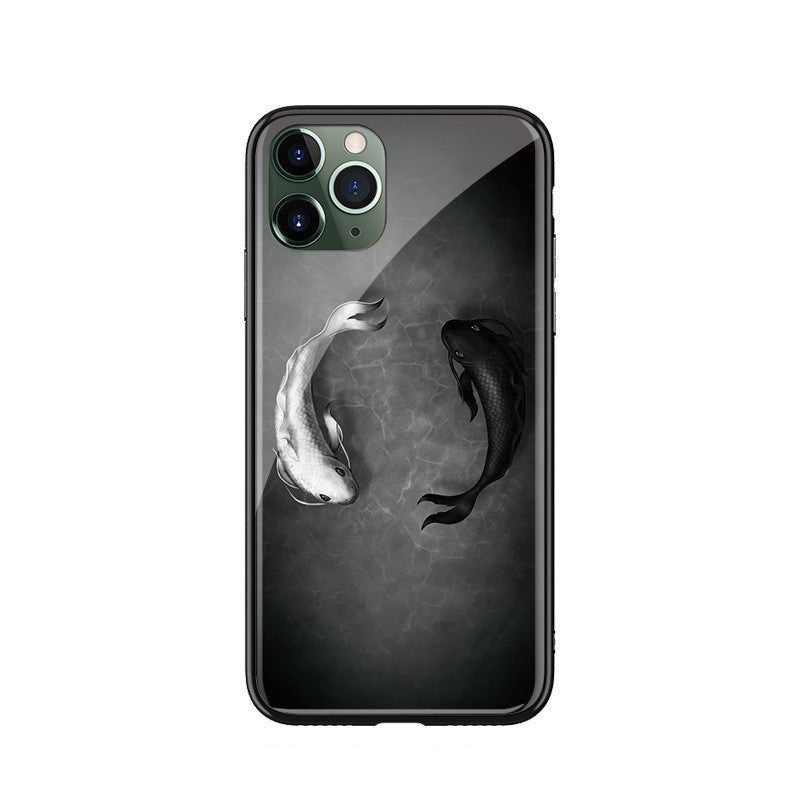 Painted Leather Case Phone Case - MyStylz