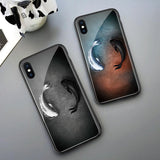 Painted Leather Case Phone Case - MyStylz