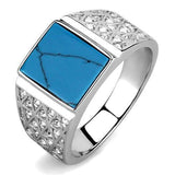 TK3004 - High polished (no plating) Stainless Steel Ring with